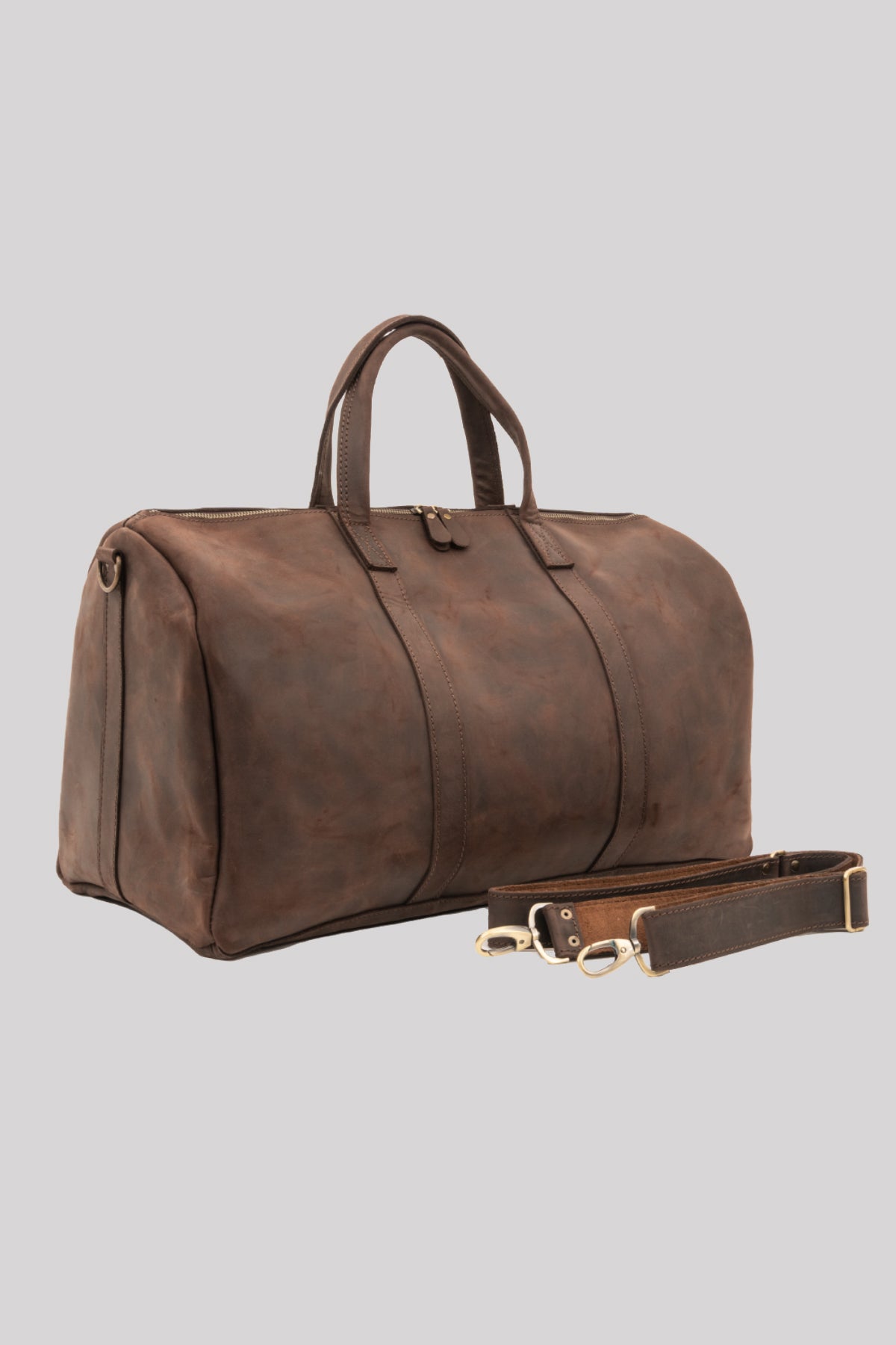 LEATHER SUITCASE - KATHMANDU - L