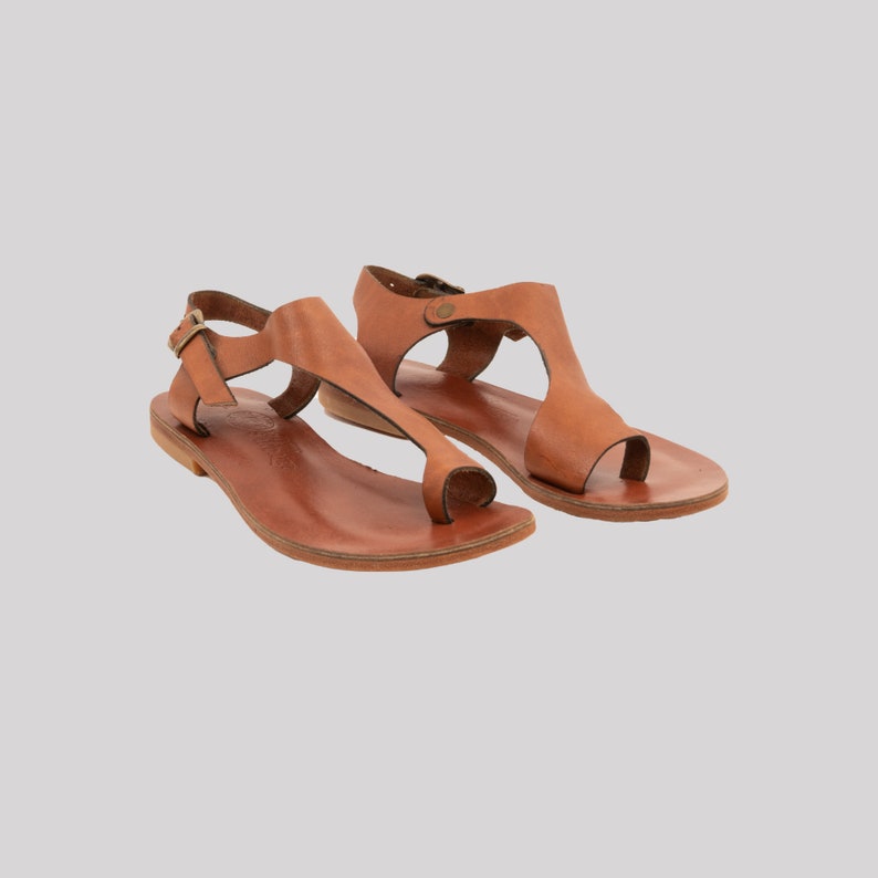 LEATHER SANDALS - BODRUM