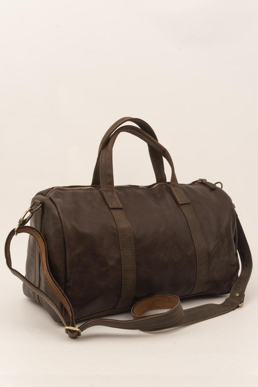 LEATHER SUITCASE - KATHMANDU - S