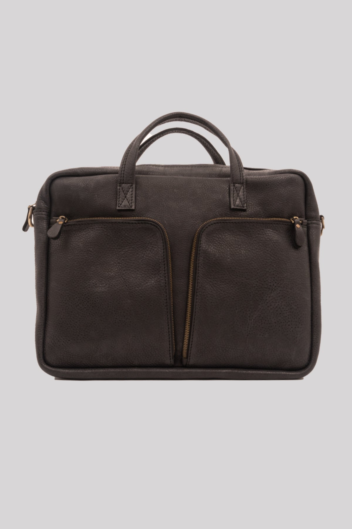 LEATHER BRIEFCASE - TURIN